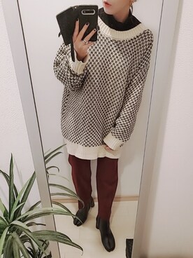 chii3☆さん（レディース・160cm）の冬コーディネート