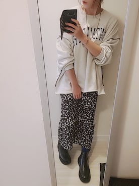 「B.C STOCK（ベーセーストック）のアイテム」を使った、chii3☆さん（レディース・160cm）の秋コーディネート