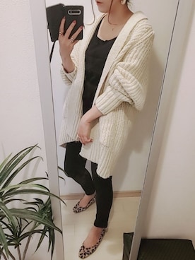 「titivate（ティティベイト）のアイテム（パンプス）」を使った、chii3☆さん（レディース・160cm）の秋コーディネート