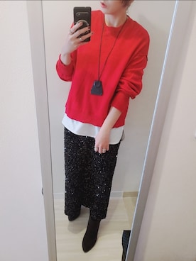 chii3☆さん（レディース・160cm）の冬コーディネート