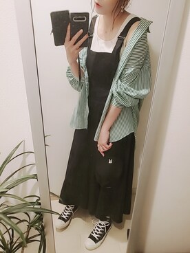 「JOURNAL STANDARD relume（ジャーナルスタンダード　レリューム）のアイテム（ワンピース/ドレス）」を使った、chii3☆さん（レディース・160cm）の春コーディネート
