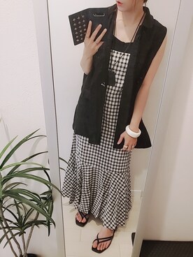 ベスト のレディース人気ファッションコーディネート 季節 6月 8月 Wear