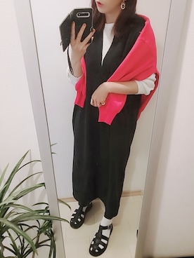 「JOURNAL STANDARD relume（ジャーナルスタンダード　レリューム）のアイテム（ワンピース/ドレス）」を使った、chii3☆さん（レディース・160cm）の春コーディネート
