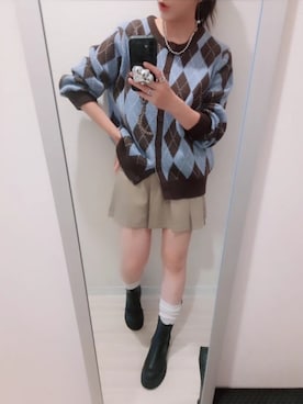 「pocket（ポケット）のアイテム」を使った、chii3☆さん（レディース・160cm）の秋コーディネート