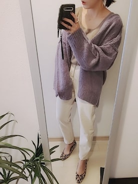 「titivate（ティティベイト）のアイテム（パンプス）」を使った、chii3☆さん（レディース・160cm）の秋コーディネート