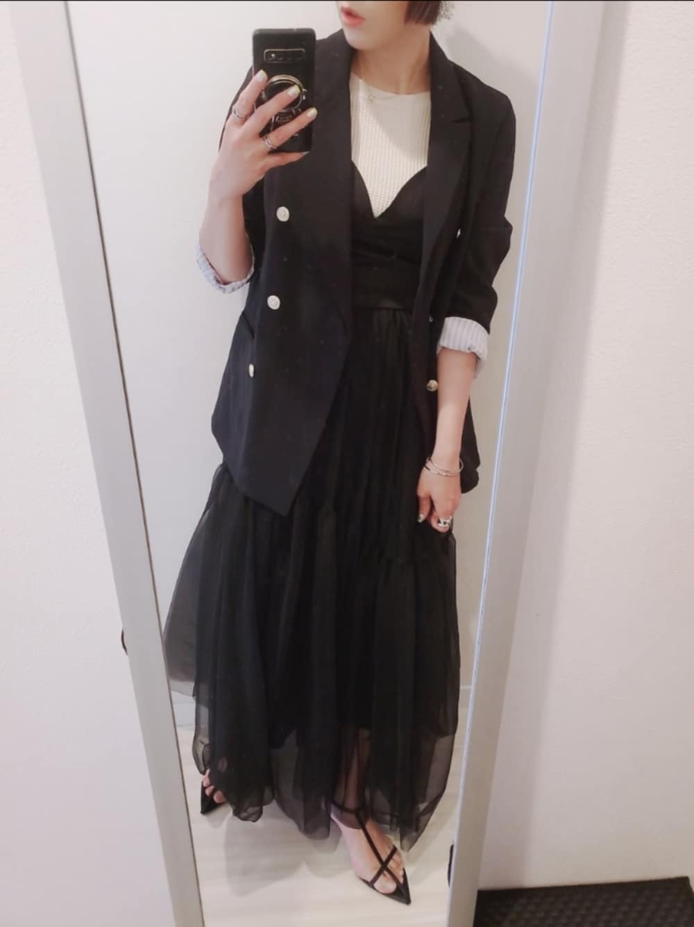 chii3☆さんの「バックリボンコルセットビスチェ（LAUIR）」を使ったコーディネートの1枚目の写真