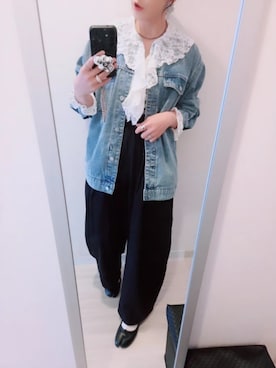 「DISCOAT（ディスコート）のアイテム」を使った、chii3☆さん（レディース・160cm）の春コーディネート