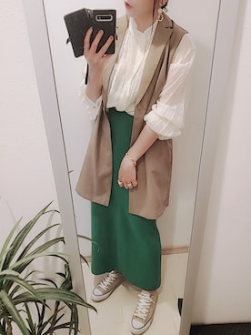 chii3☆さん（レディース・160cm）の春コーディネート