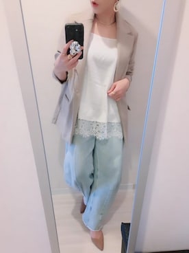 chii3☆さん（レディース・160cm）の春コーディネート