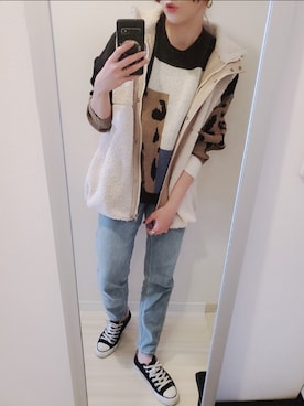 chii3☆さん(レディース・160cm)の冬コーディネート