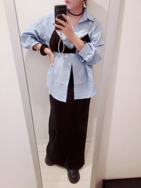「アイテム（その他トップス）」を使った、chii3☆さん（レディース・160cm）の秋コーディネート