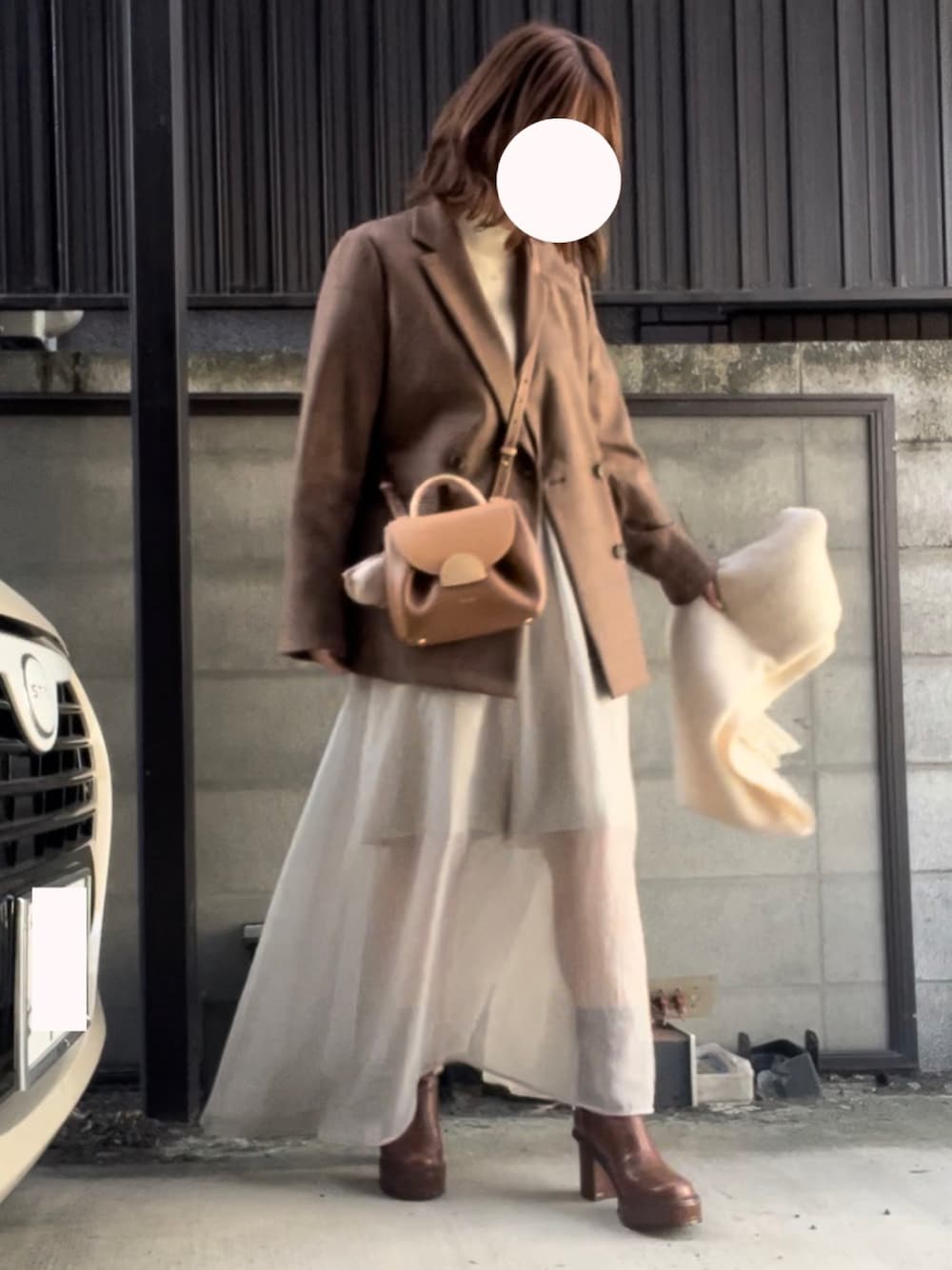 PUBLIC TOKYO（パブリックトウキョウ）の「スリーブシアーハイネック