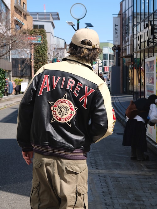 STADIUM JACKET WILD BEARS / スタジアム ジャケット ワイルド ベアーズ / AVIREX / アヴィレックス