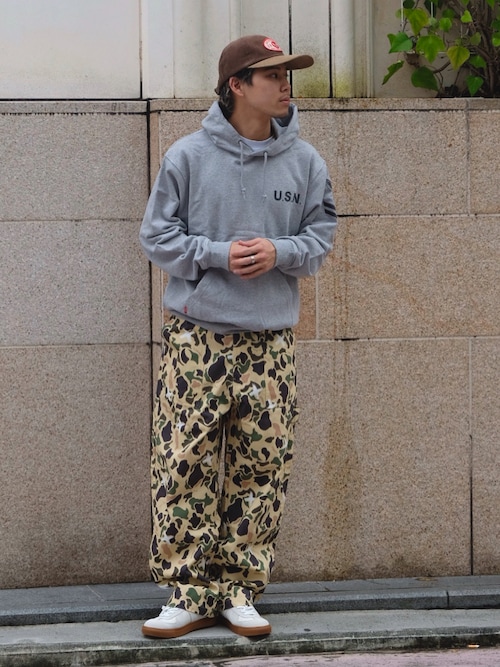 NAVAL PULLOVER PARK  / ネイバル プルオーバー パーカー / AVIREX / アヴィレックス