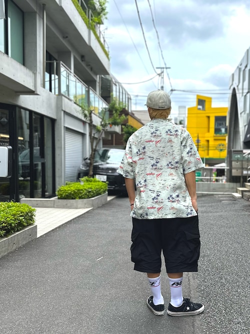 SHORTSLEEVE ALOHA SHIRT MIAMI / 半袖 アロハシャツ マイアミ / AVIREX / アヴィレックス