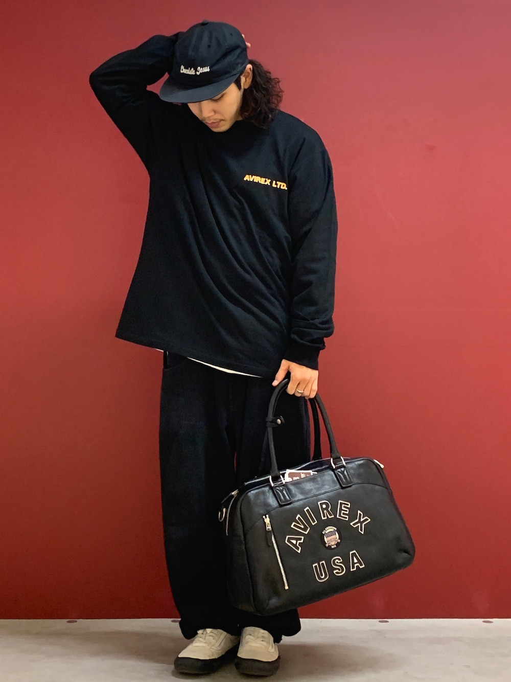 ★キムさん専用★完売品‼︎ AVIREX 直営店限定‼︎ 牛革 ボストンバッグ ☆キムさん専用☆完売品‼︎ AVIREX 直営店限定‼︎ 牛革 ボストン