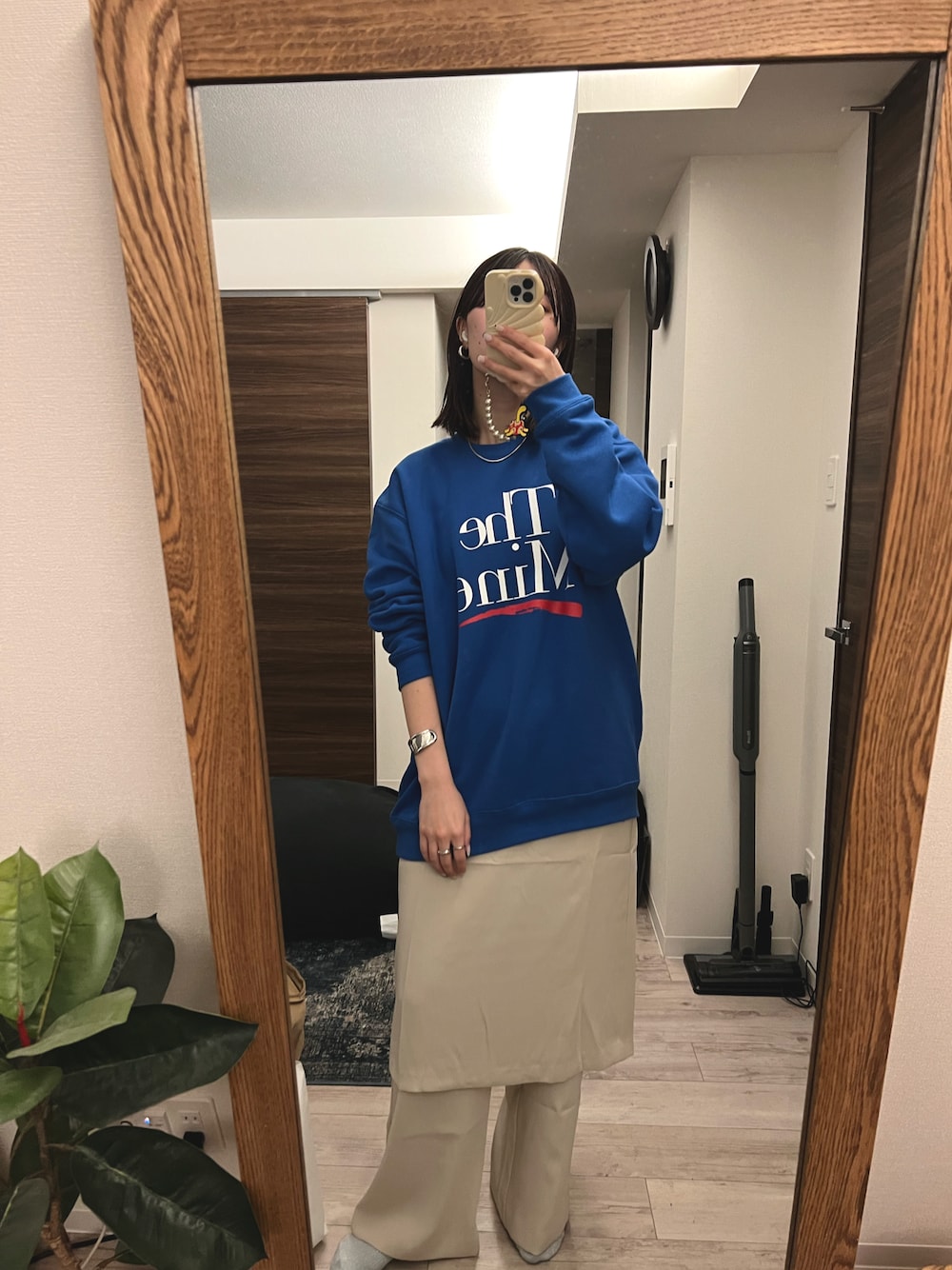 リサイクルサテンスカート/パンツ セットを使った人気