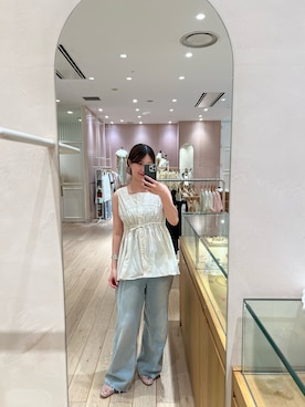 「mystic（ミスティック）のアイテム」を使った、shihokoさん（骨格ウェーブ・レディース・168cm）の夏コーディネート