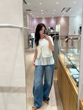 「mystic（ミスティック）のアイテム（キャミソール）」を使った、shihokoさん（レディース・168cm）の夏コーディネート