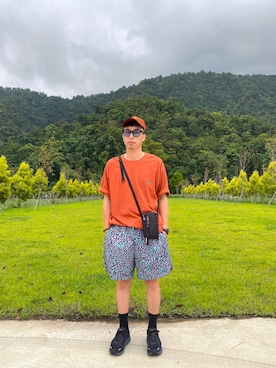 「NEXHYPE（ネックスハイプ）のアイテム」を使った、C_DAさん（メンズ・171cm）の夏コーディネート