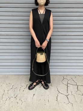 munmun☺︎さん（レディース・160cm）の夏コーディネート