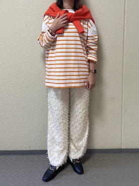 munmun☺︎さん（レディース・160cm）の春コーディネート