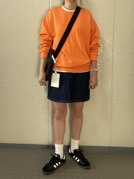 「A.P.C.（アーペーセー）のアイテム」を使った、munmun☺︎さん（骨格ウェーブ・レディース・160cm）の秋コーディネート