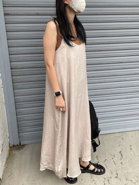 munmun☺︎さん（レディース・160cm）の夏コーディネート