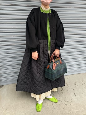 munmun☺︎さん（レディース・160cm）の冬コーディネート