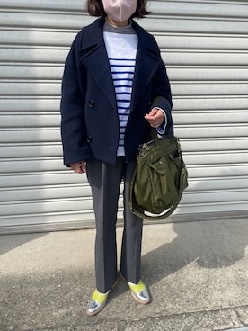 「THE SHINZONE（ザ　シンゾーン）のアイテム」を使った、munmun☺︎さん（骨格ウェーブ・レディース・160cm）の春コーディネート