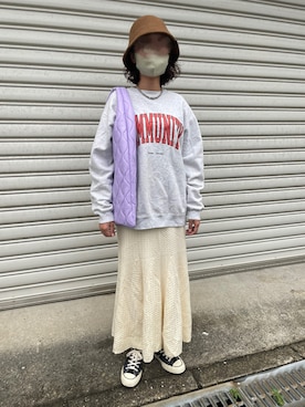 munmun☺︎さん（レディース・160cm）の秋コーディネート