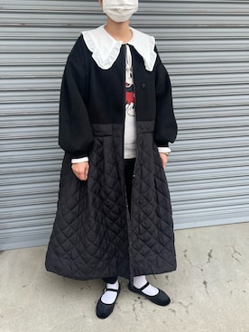 munmun☺︎さん（レディース・160cm）の冬コーディネート