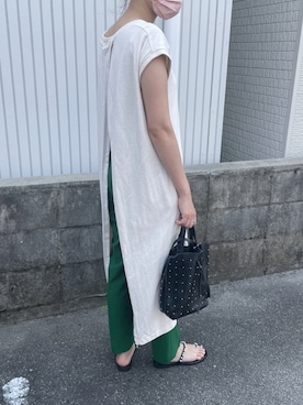 munmun☺︎さん（レディース・160cm）の夏コーディネート