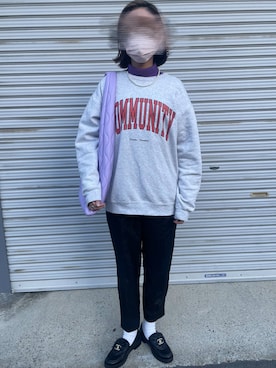「Lepidos（レピドス）のアイテム」を使った、munmun☺︎さん（レディース・160cm）の冬コーディネート