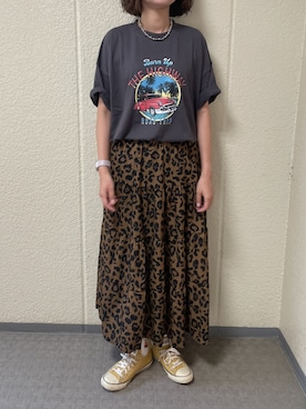 munmun☺︎さん（レディース・160cm）の夏コーディネート