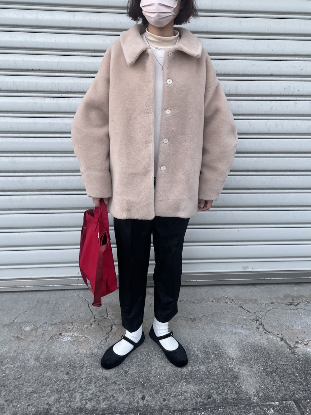 OHGA エコムートンコート OHGA オーガ エコムートンコート Mサイズ