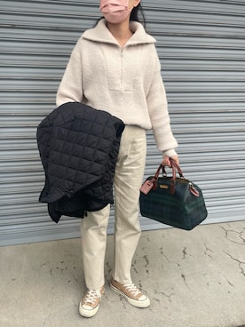 munmun☺︎さん(レディース・160cm)の冬コーディネート