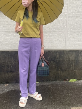 munmun☺︎さん（レディース・160cm）の夏コーディネート