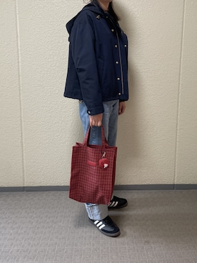 「BLACK BY MOUSSY（ブラックバイマウジー）のアイテム」を使った、munmun☺︎さん（骨格ウェーブ・レディース・160cm）の春コーディネート