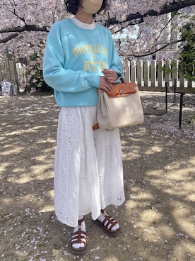 munmun☺︎さん(レディース・160cm)の春コーディネート