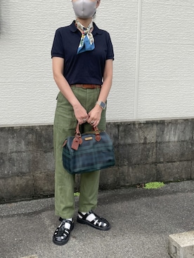 munmun☺︎さんの「BAKER PANTS」を使ったコーディネート