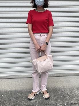 munmun☺︎さん（レディース・160cm）の夏コーディネート