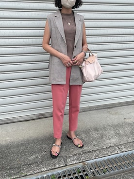 munmun☺︎さん（レディース・160cm）の秋コーディネート