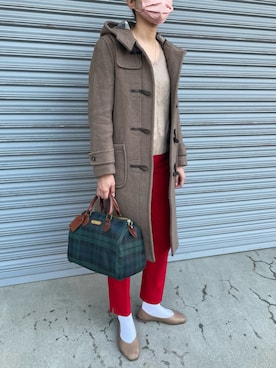 munmun☺︎さん（レディース・160cm）の冬コーディネート