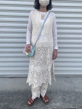 munmun☺︎さん(レディース・160cm)の夏コーディネート