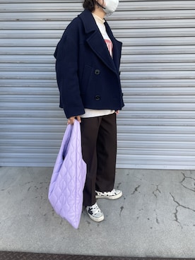 「THE SHINZONE（ザ　シンゾーン）のアイテム」を使った、munmun☺︎さん（骨格ウェーブ・レディース・160cm）の春コーディネート