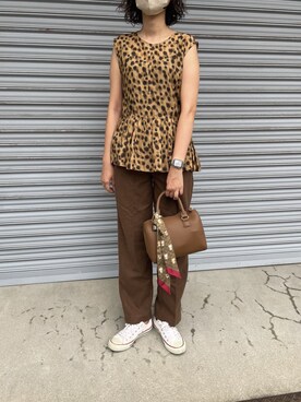 munmun☺︎さん（レディース・160cm）の秋コーディネート