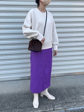 munmun☺︎さん（レディース・160cm）の冬コーディネート