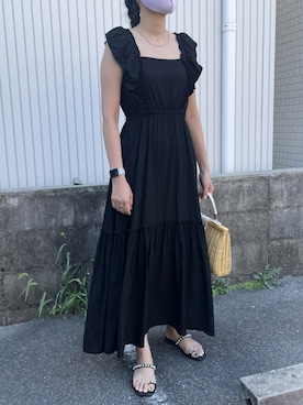 munmun☺︎さん（レディース・160cm）の夏コーディネート