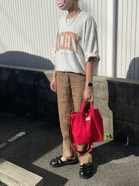 munmun☺︎さん（レディース・160cm）の夏コーディネート